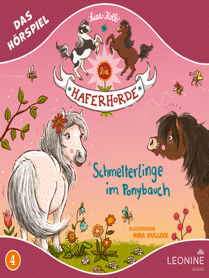 cover image of Die Haferhorde--Schmetterlinge im Ponybauch (Hörspiel zu Band 4)